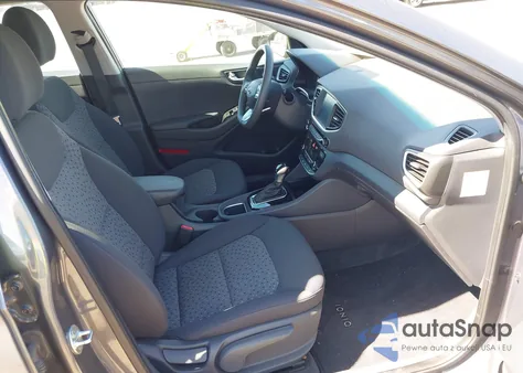 2018 Hyundai Ioniq Hybrid Blue z USA, uszkodzony, nr VIN KMHC65LC5JU100258